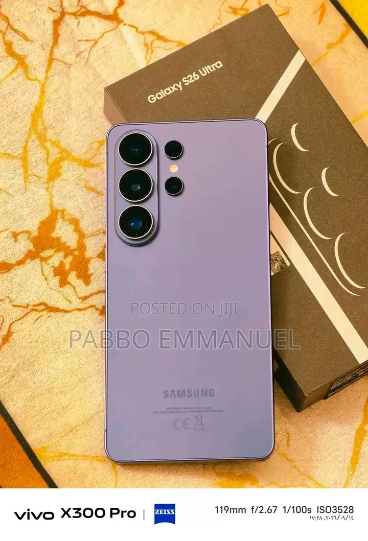 New Samsung Galaxy S26 Ultra 5G 1 TB Purple