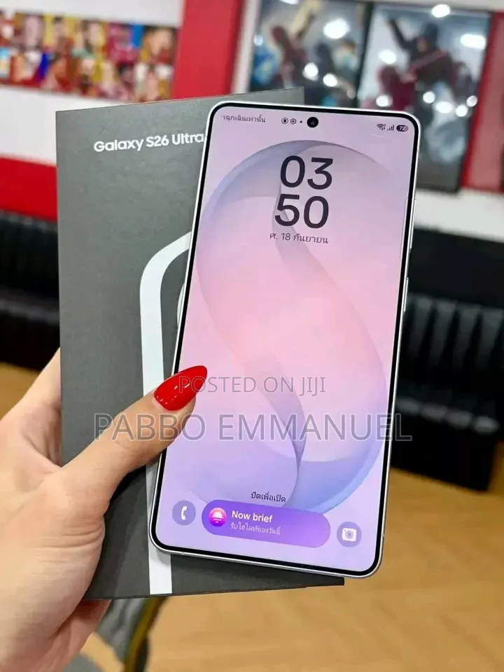 New Samsung Galaxy S26 Ultra 5G 256 GB White