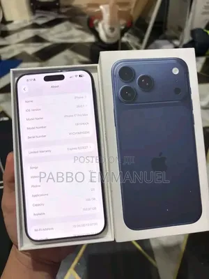 New Apple iPhone 17 Pro Max 256 GB Blue