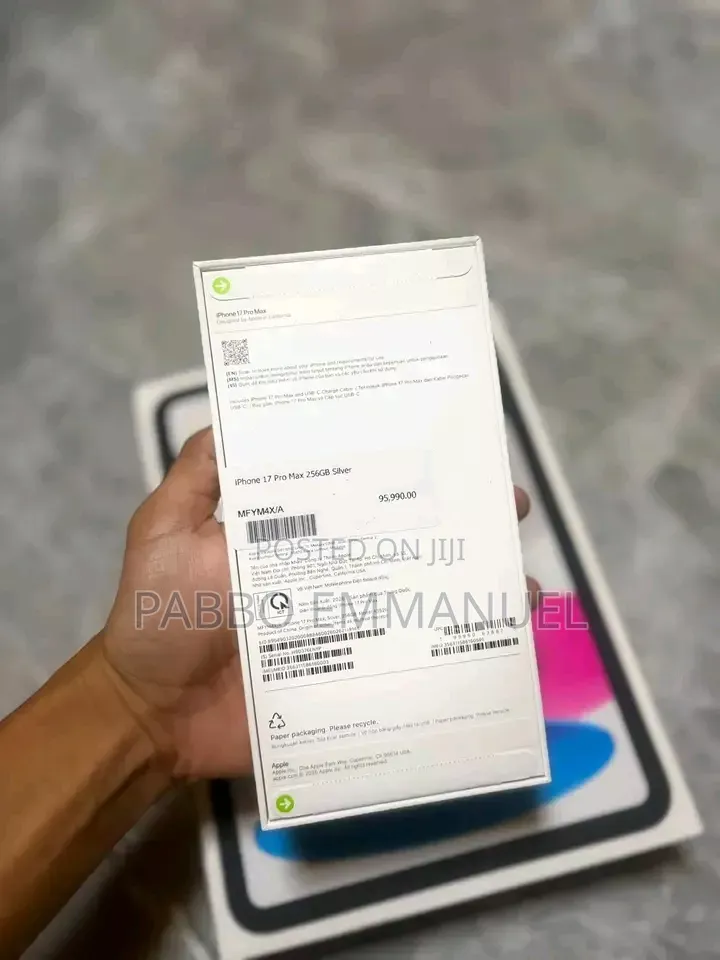 New Apple iPhone 17 Pro Max 256 GB Silver