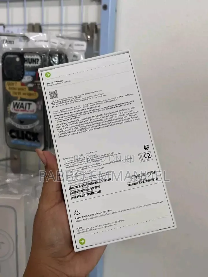 New Apple iPhone 17 Pro Max 256 GB White