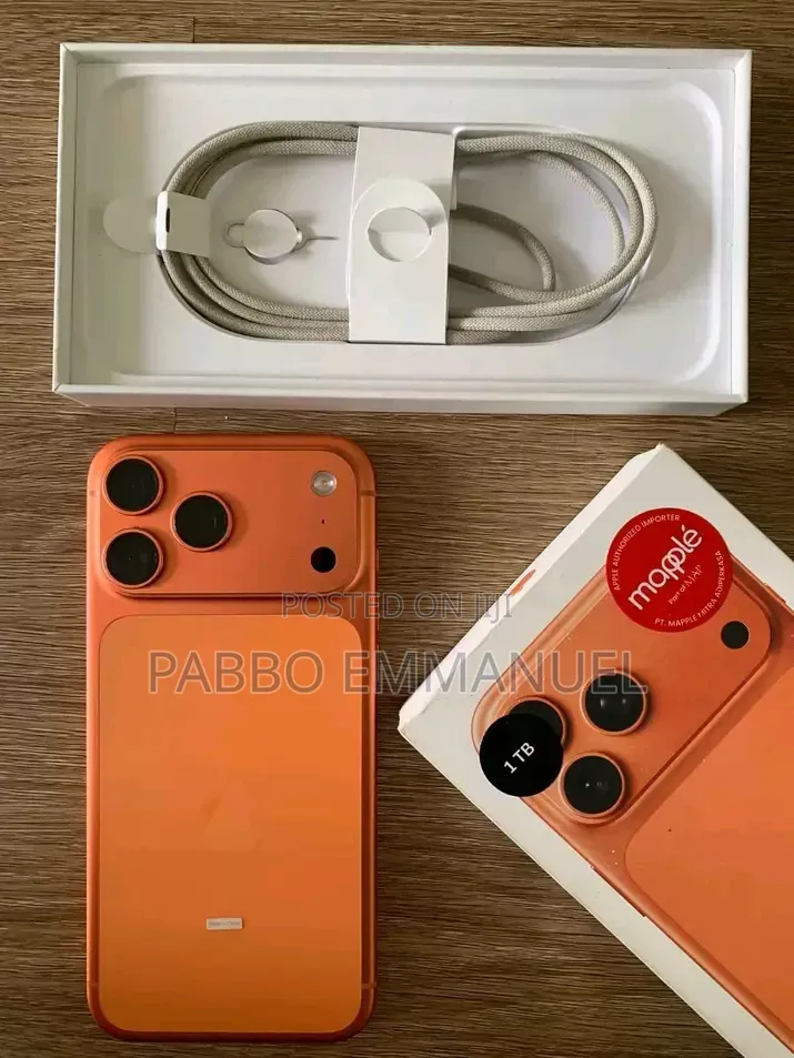 New Apple iPhone 17 Pro Max 1 TB Orange