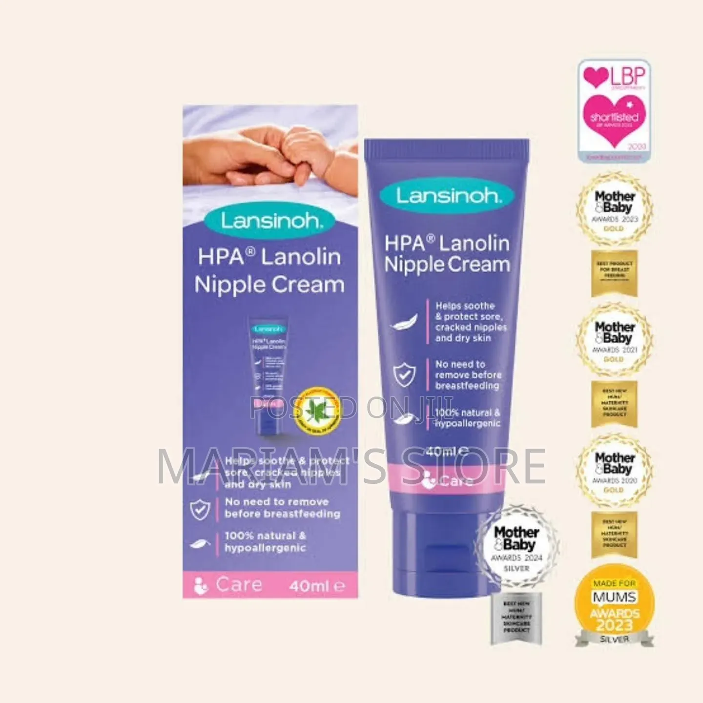 Lansinoh HPA Lanolin Nipple Cream 40ml