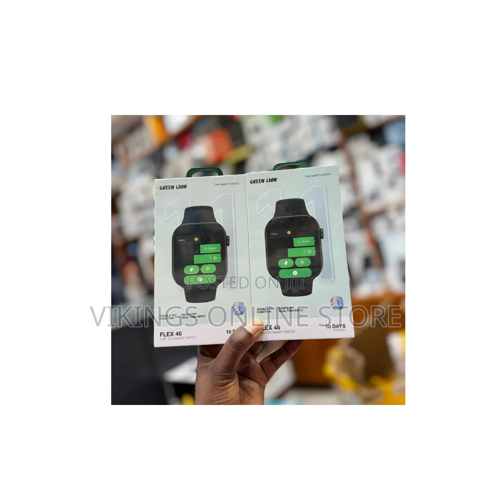 Green Lion Flex 46 Smart Watch, Particular Wearable Model Is Built