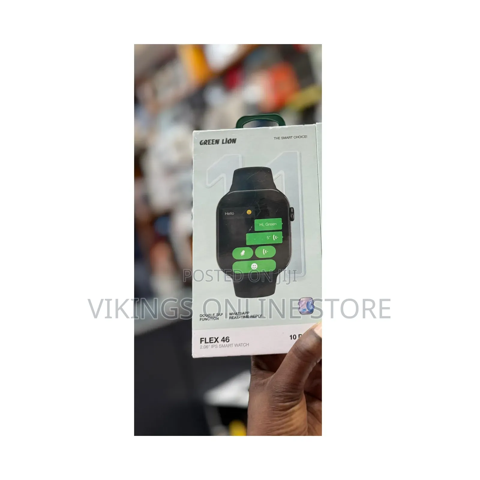 Green Lion Flex 46 Smart Watch, Particular Wearable Model Is Built