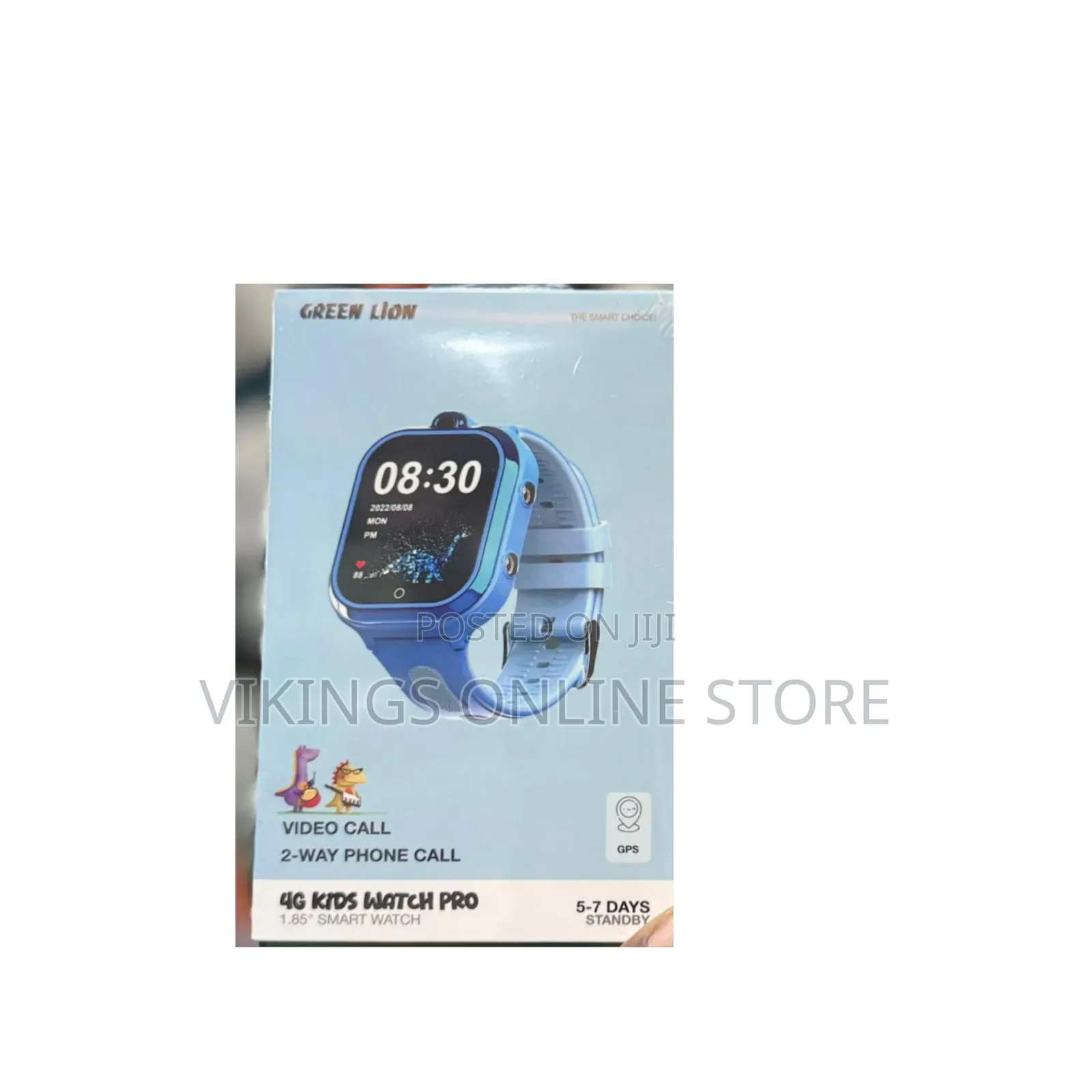 The Green Lion Kids Watch Pro 1.85" Smart Watch in Blue
