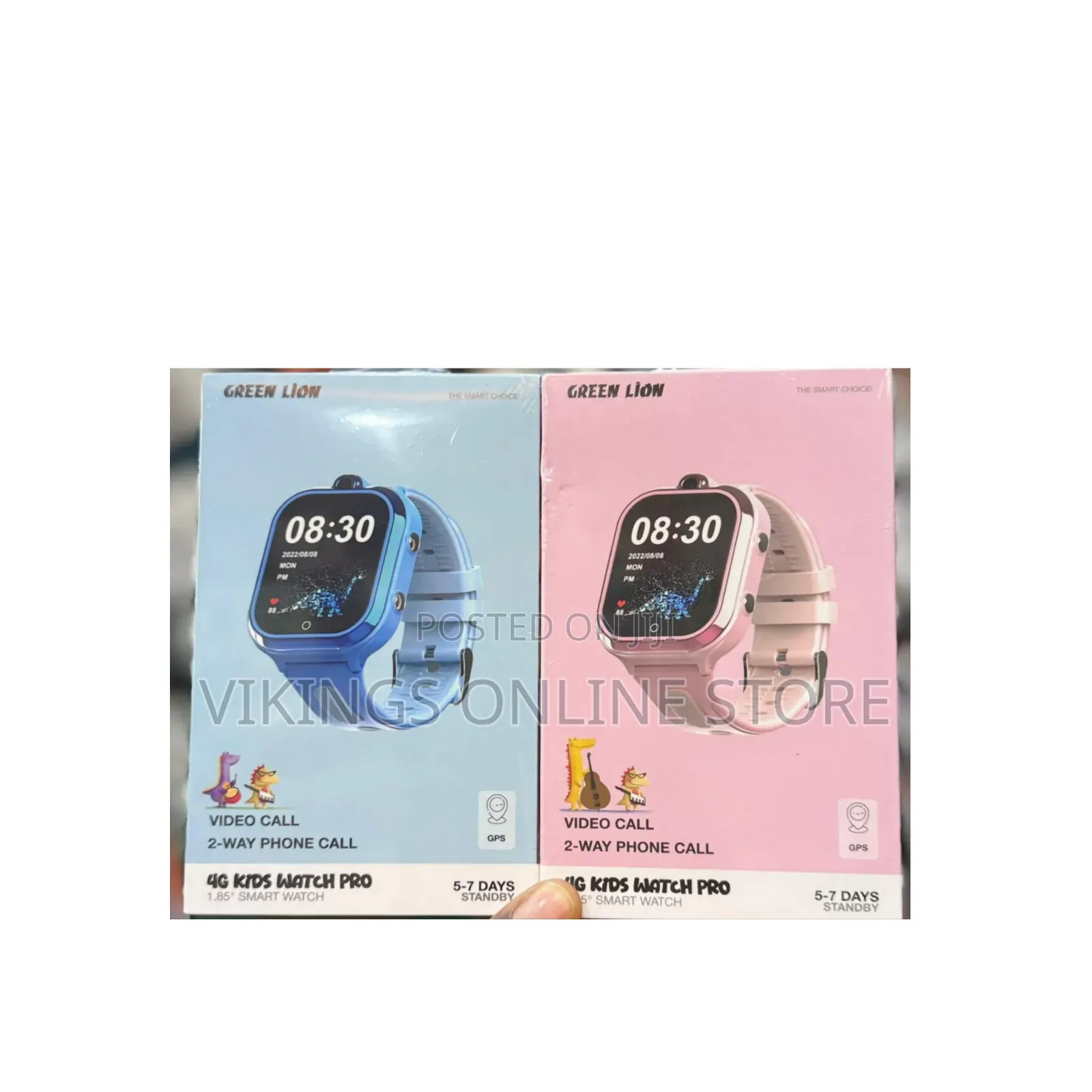 The Green Lion Kids Watch Pro 1.85" Smart Watch in Blue