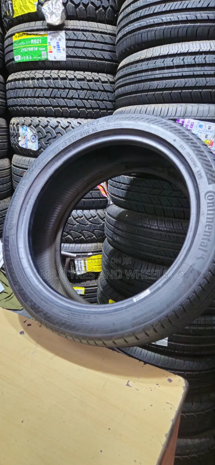 215/45r17 Continental Foreign Used Tyres