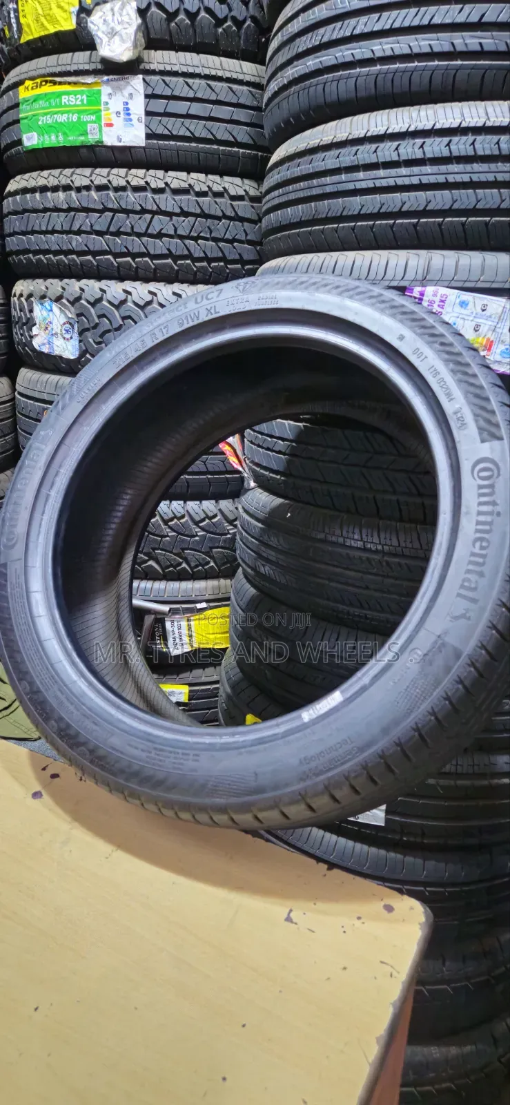 215/45r17 Continental Foreign Used Tyres