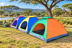 Colorful Family Camping Tent Outdoor Shelter for Camping Travel