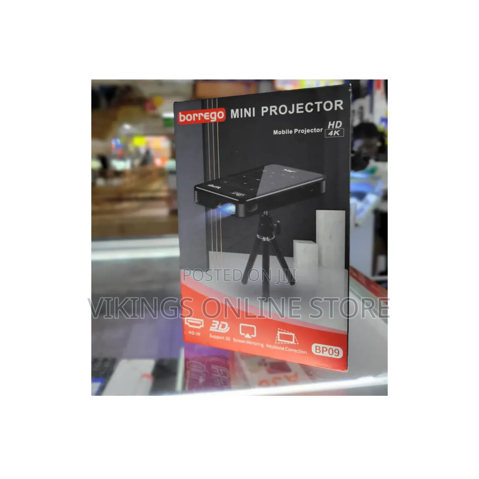 The Borrego BP09 Portable Mini Smart Projector