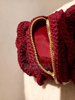 Crochet Rose Bag