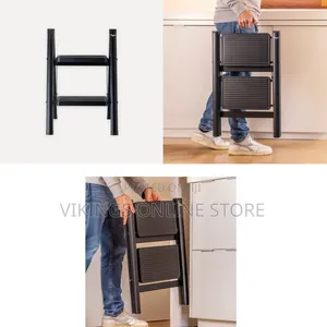 The Vigar 2-Step Folding Steel Ladder Stool