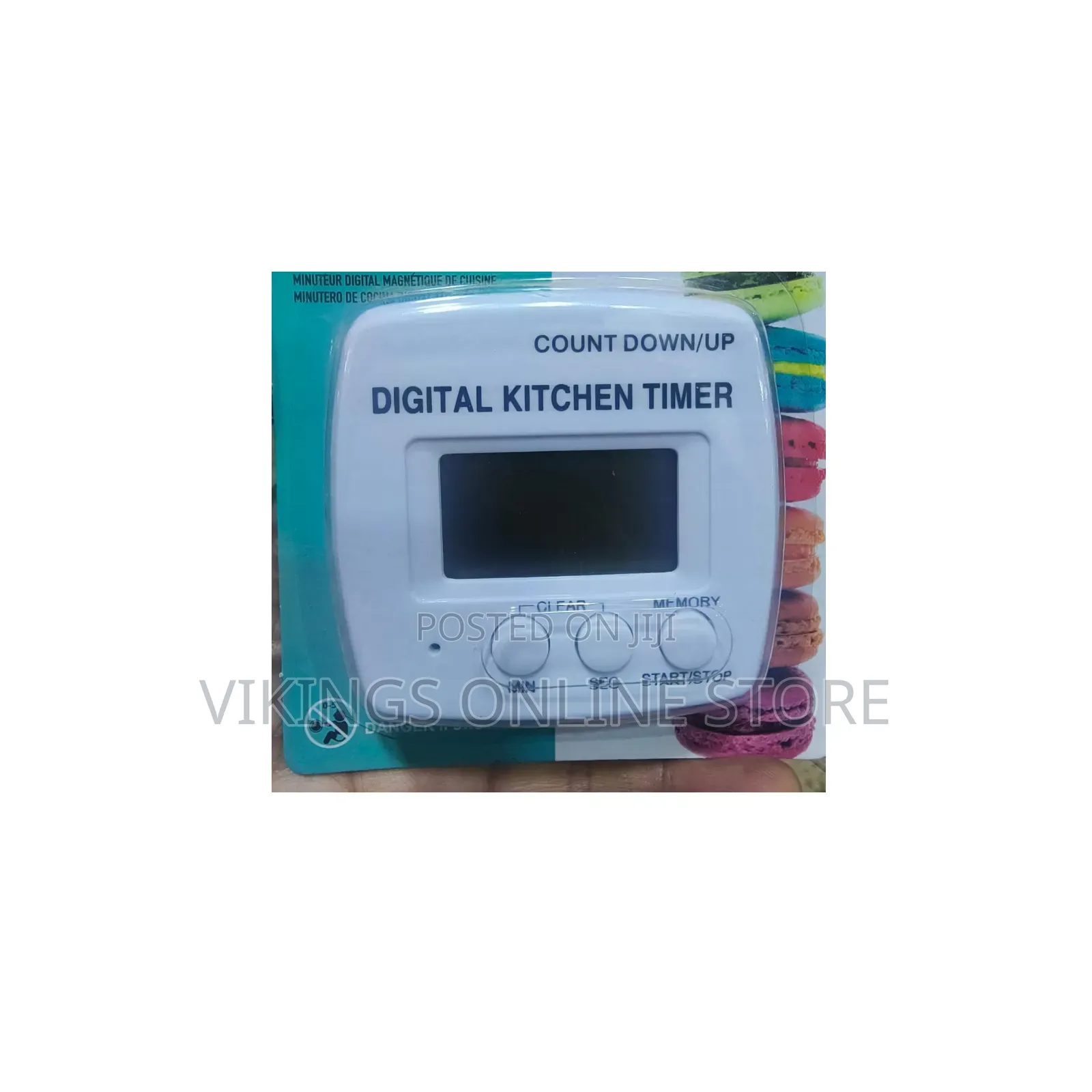 White Digital Kitchen Timer