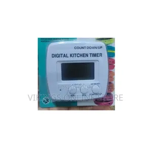 White Digital Kitchen Timer