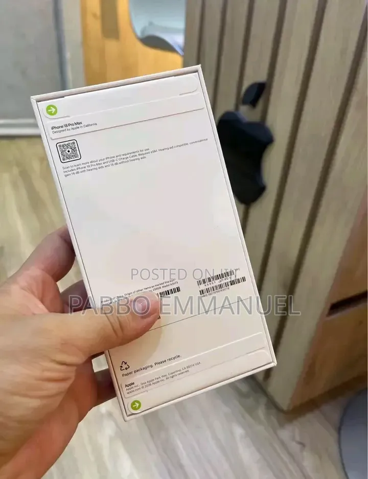 New Apple iPhone 18 Pro Max 256 GB Blue