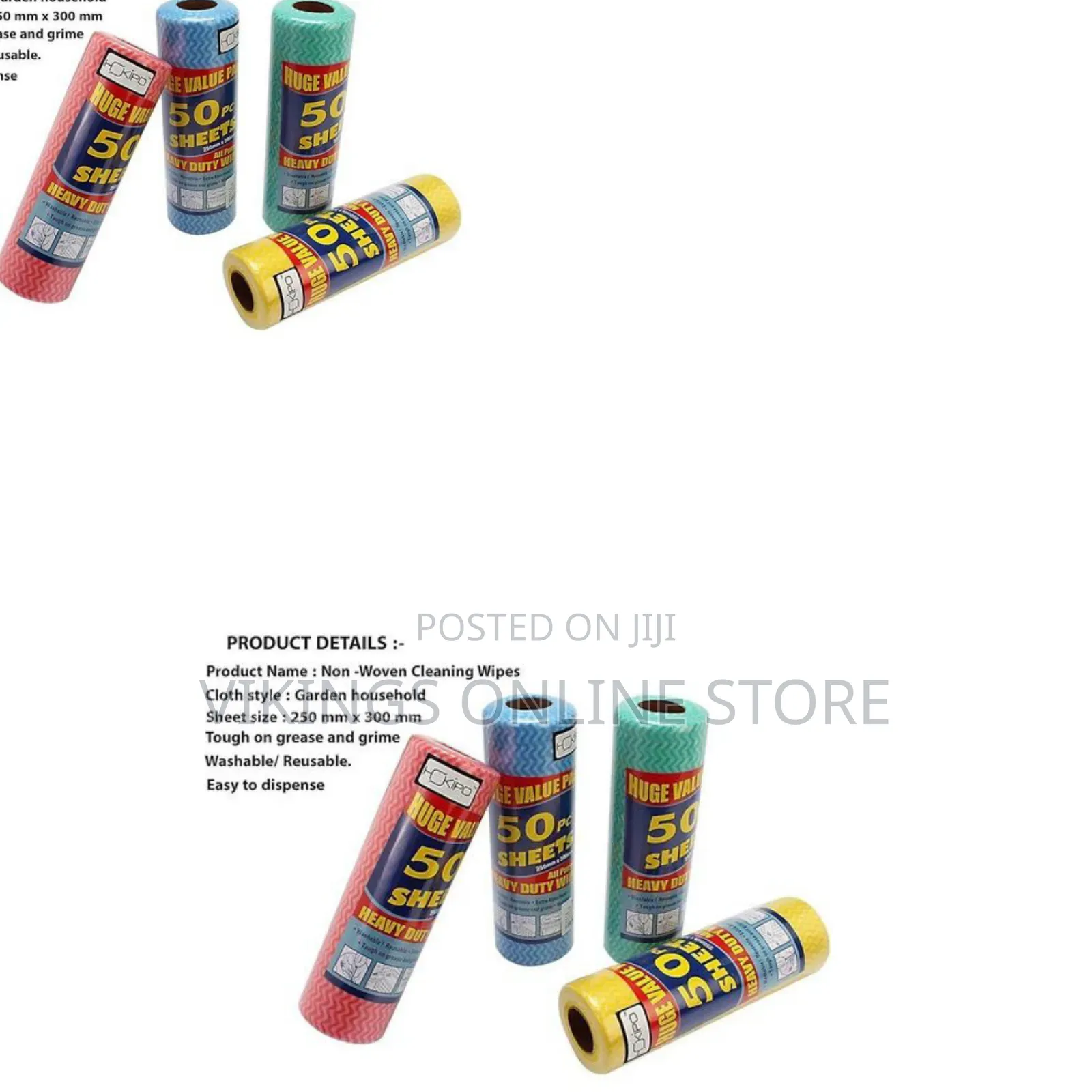 Non-Woven Cleaning Wipes