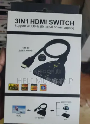 3-in-1 HDMI Switch.