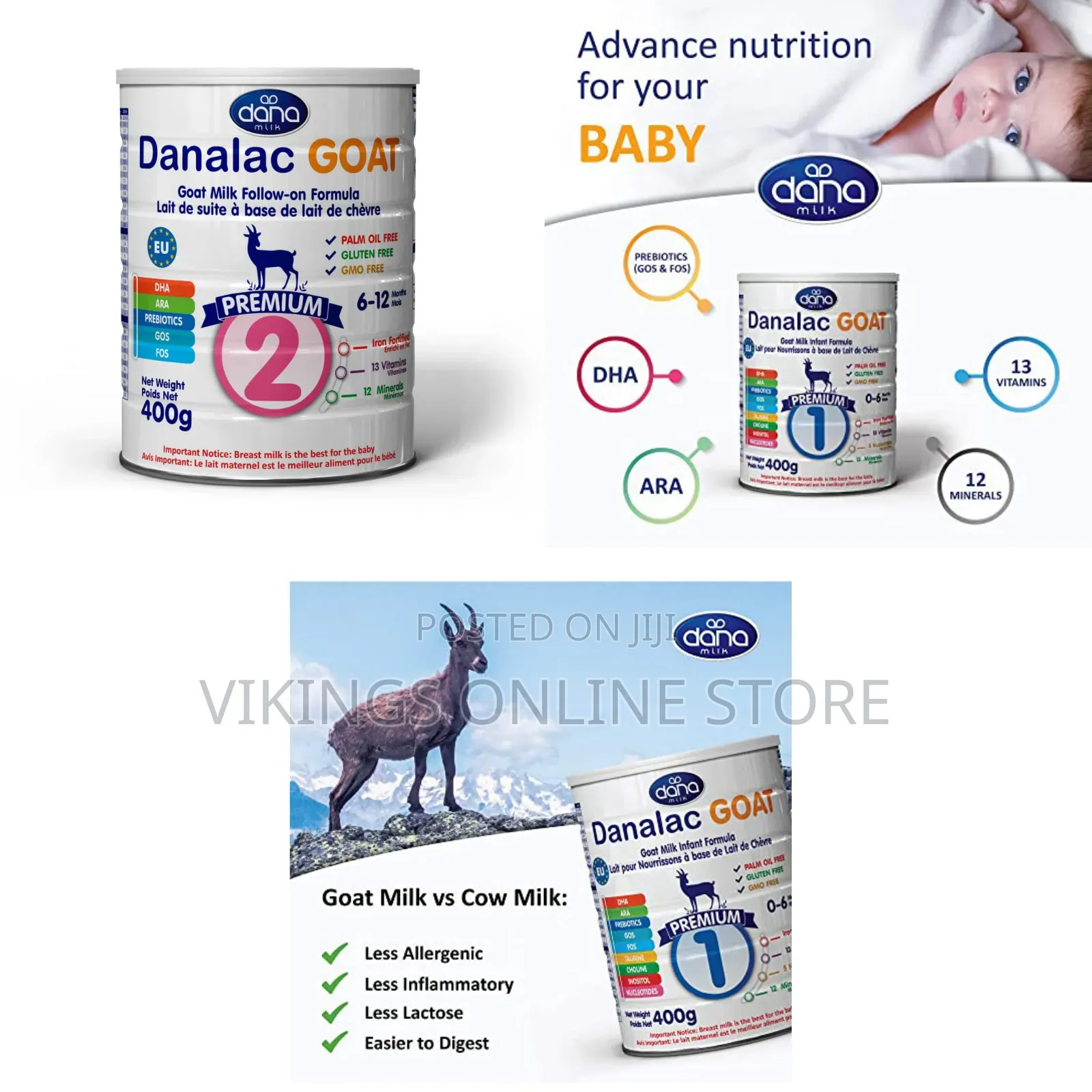 Danalac Goat Stage 2, a Goat Milk-Based