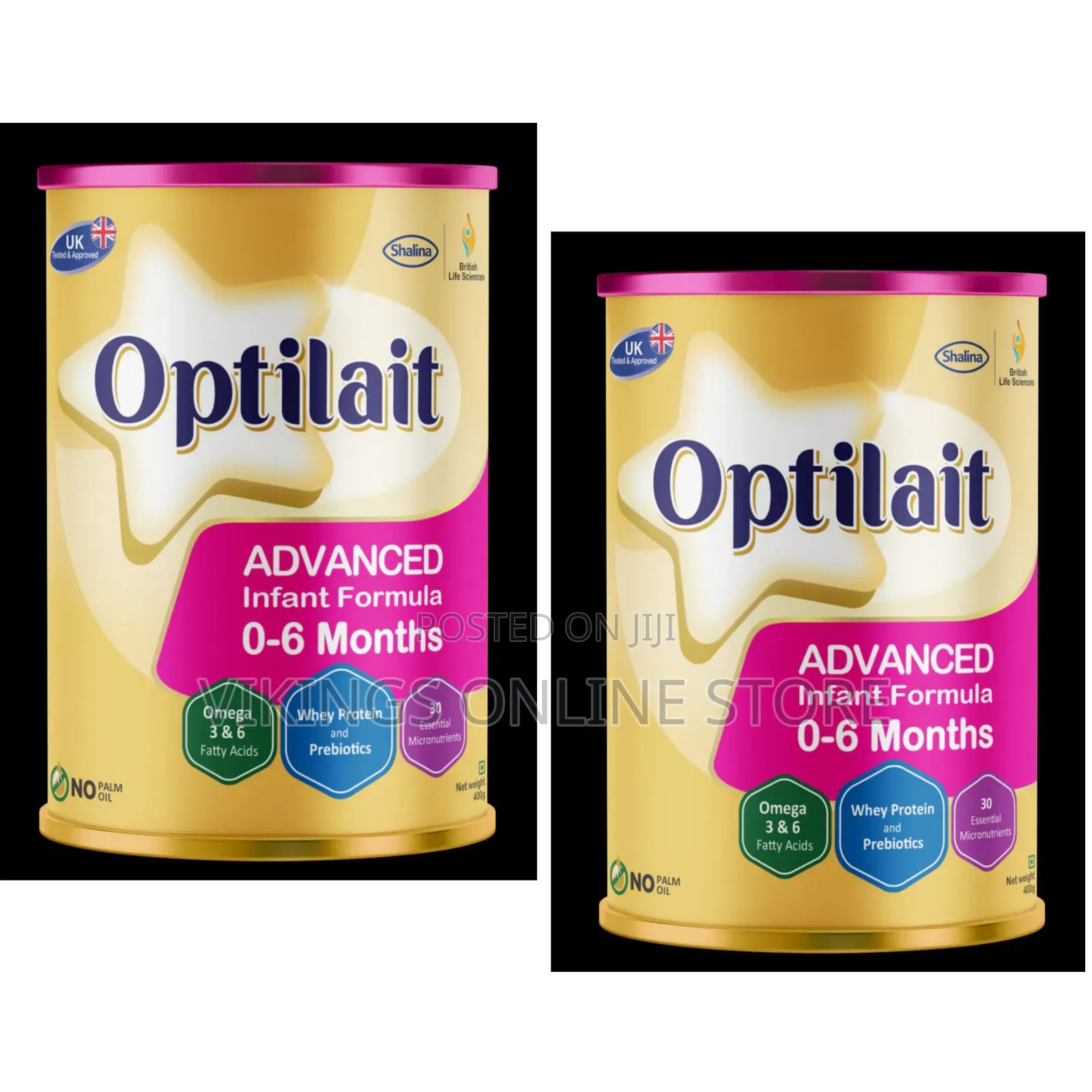 Optilait Advanced Infant Formula (0-6 Months), a 400g Stage 1 Powdered