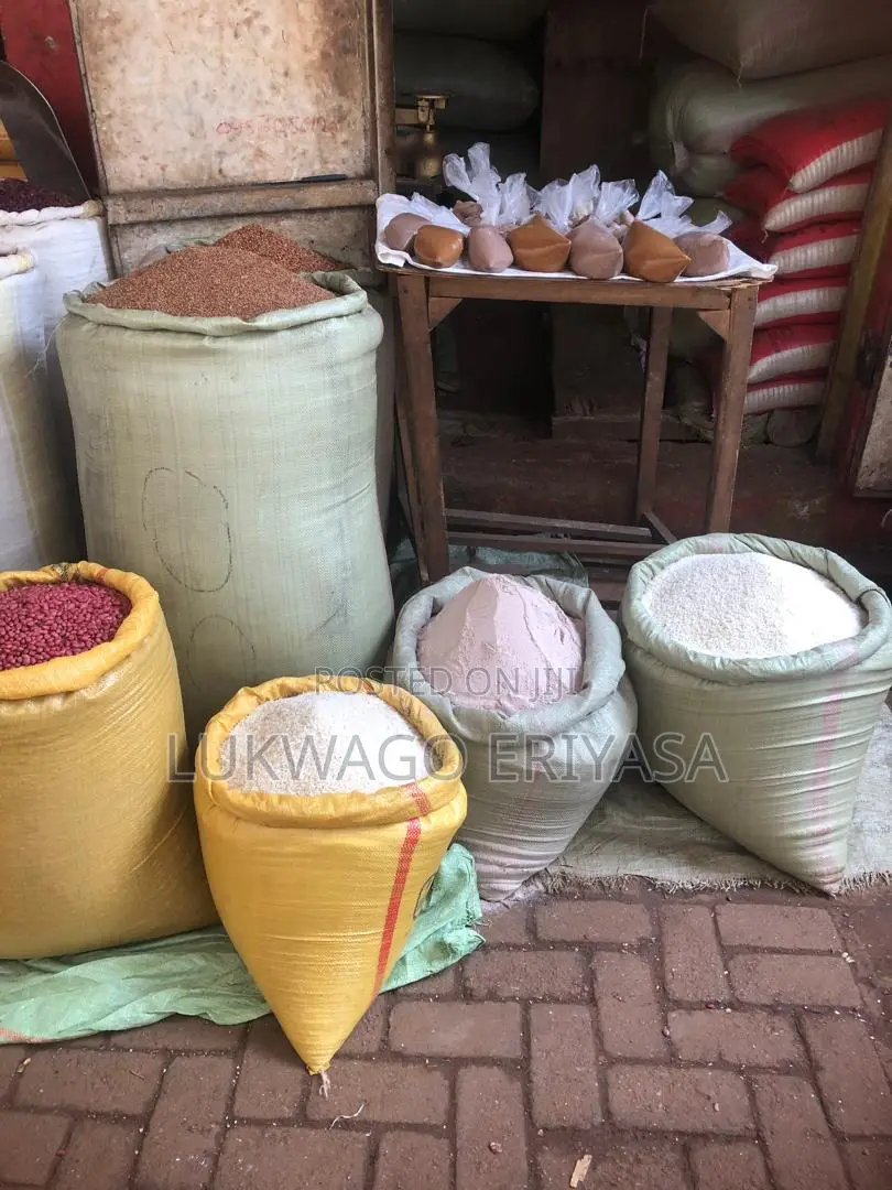 Produce (Rice, Millet, Sorghum, G.nuts, Beans, Maizeflour)
