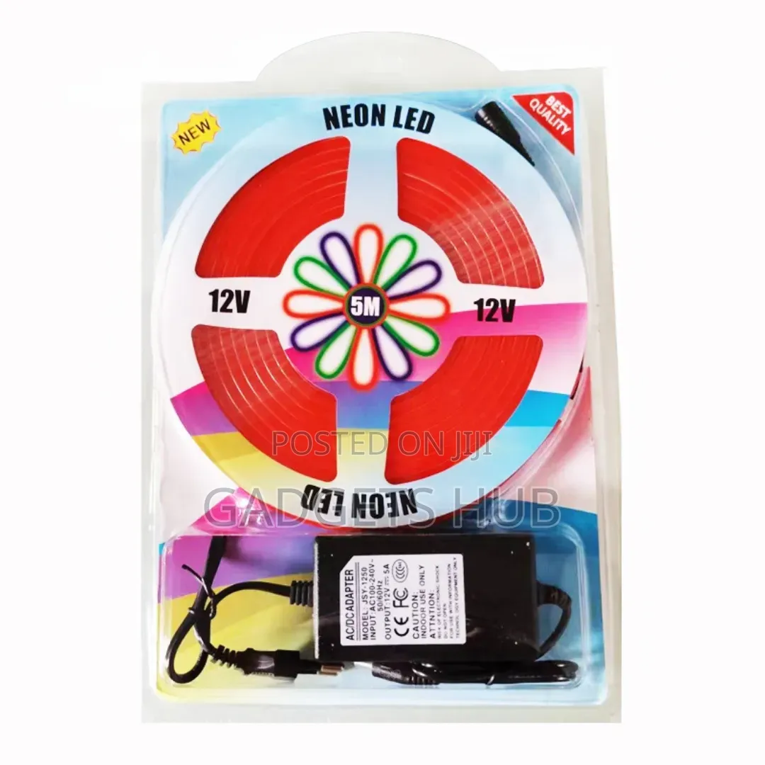 5m Waterproof Neon Strip Light