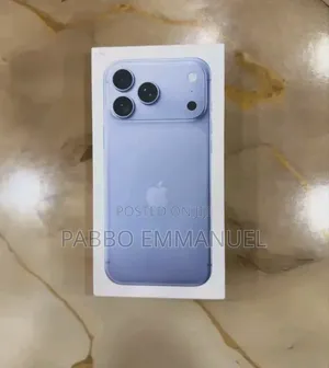 New Apple iPhone 18 Pro Max 512 GB Blue