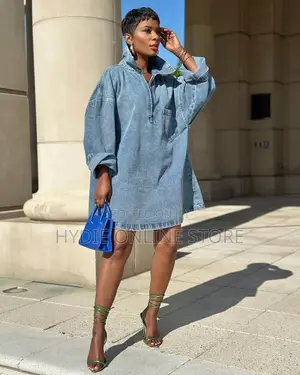 Baggie Short Dress Jean