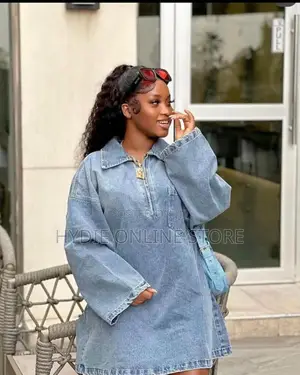 Baggie Short Dress Jean
