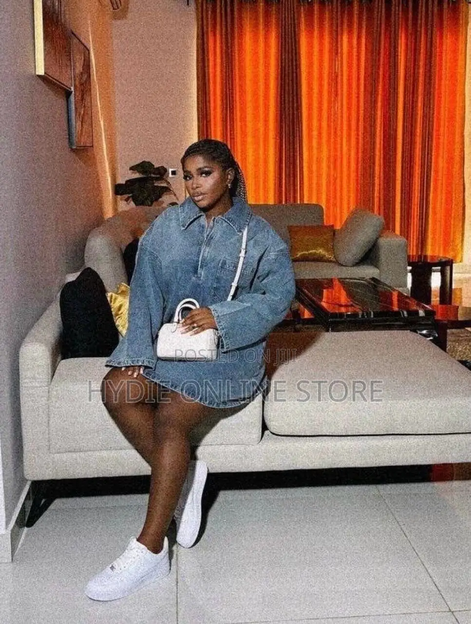 Baggie Short Dress Jean