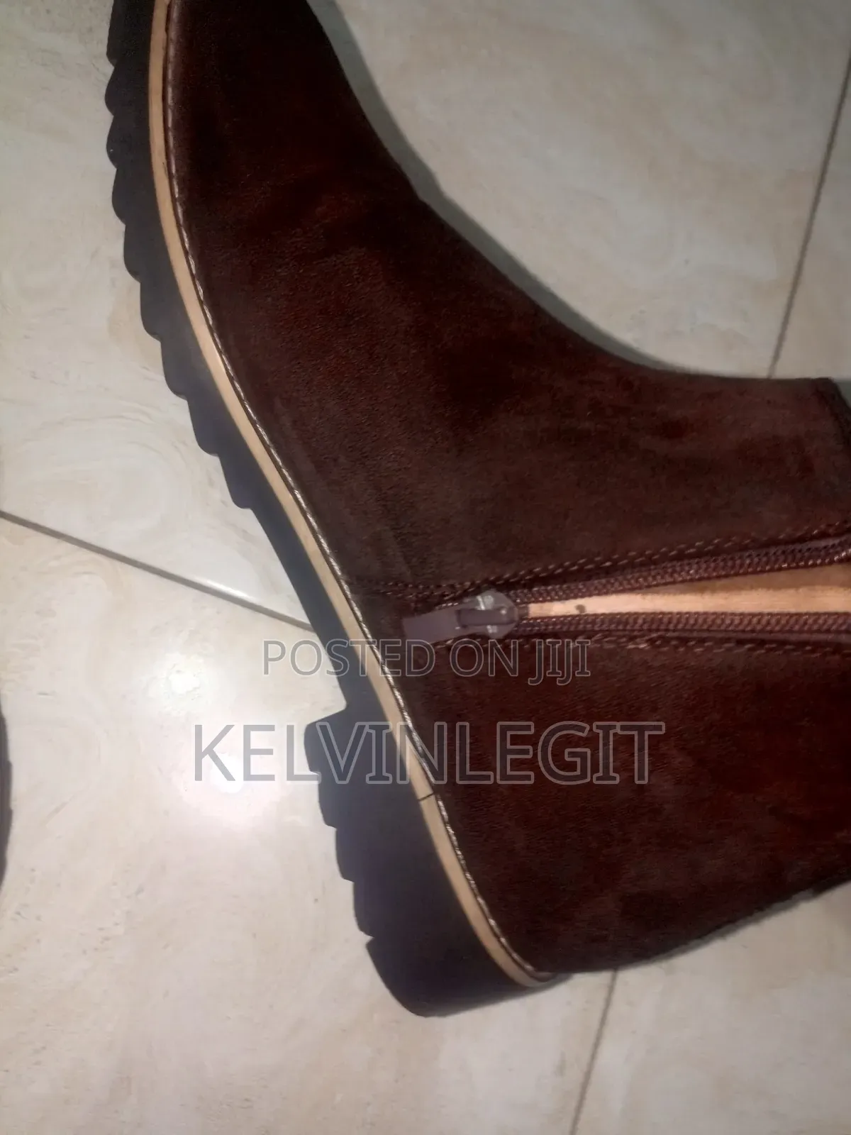 Brown Suede Chelsea Boots Gentlemen