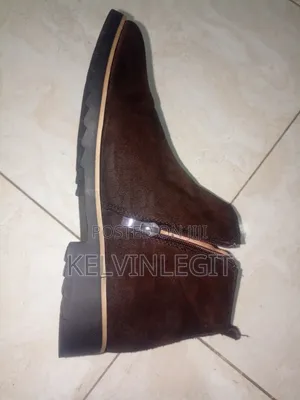 Brown Suede Chelsea Boots Gentlemen