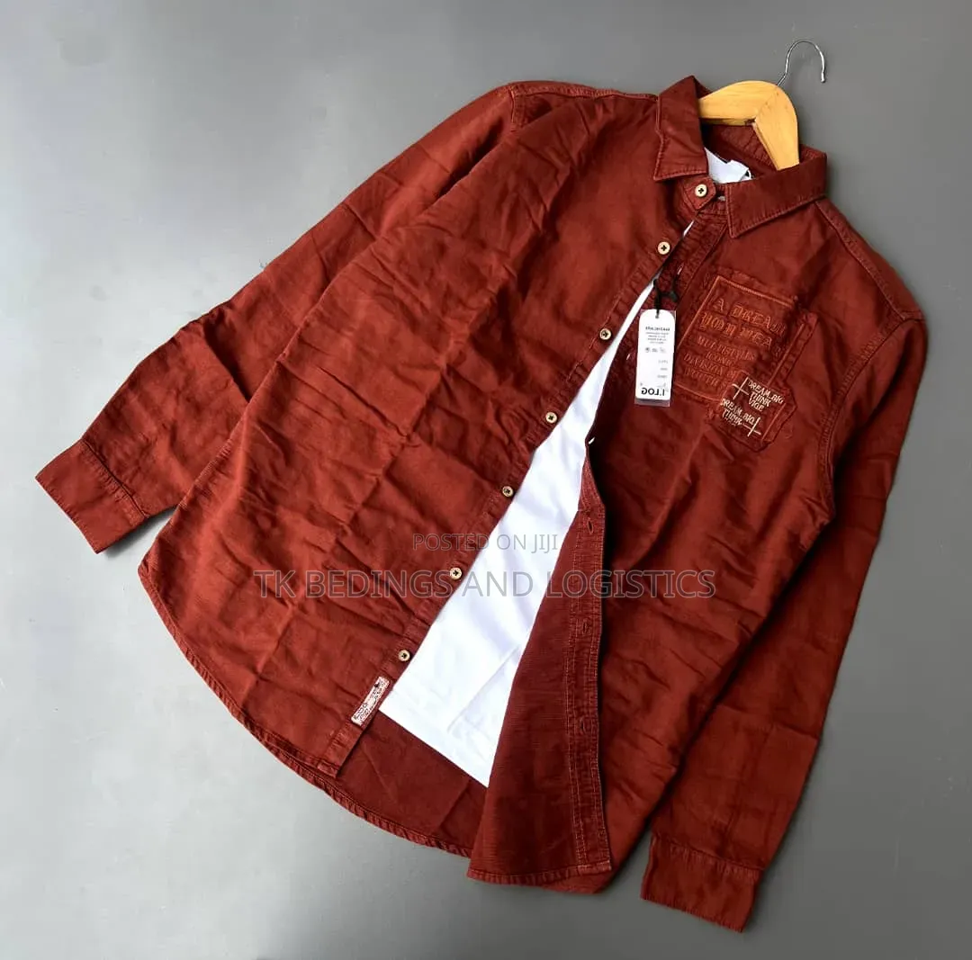Embroidered Pocket Shirts