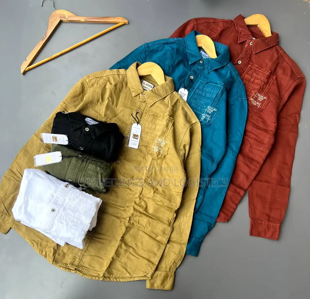 Embroidered Pocket Shirts
