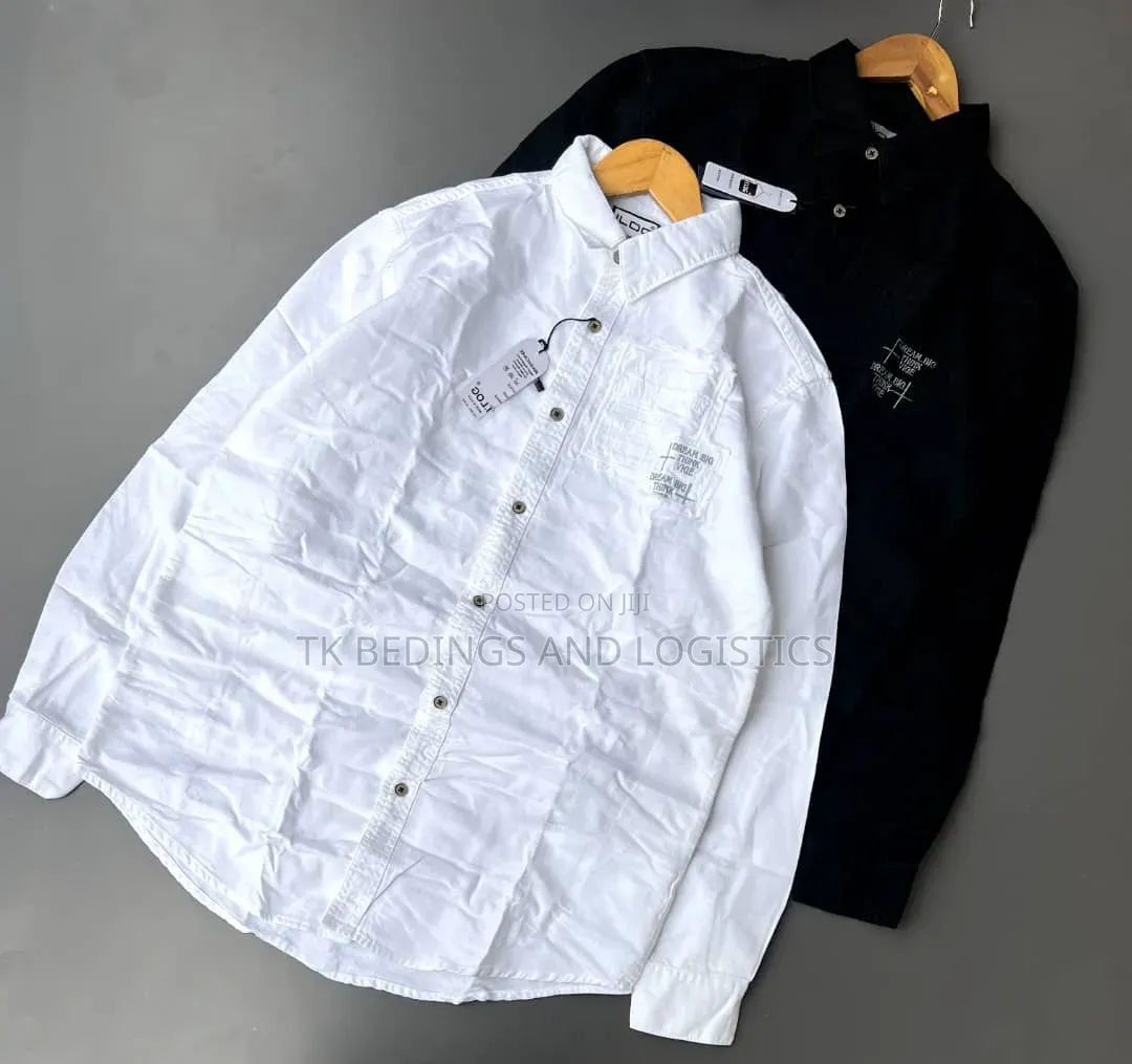 Embroidered Pocket Shirts