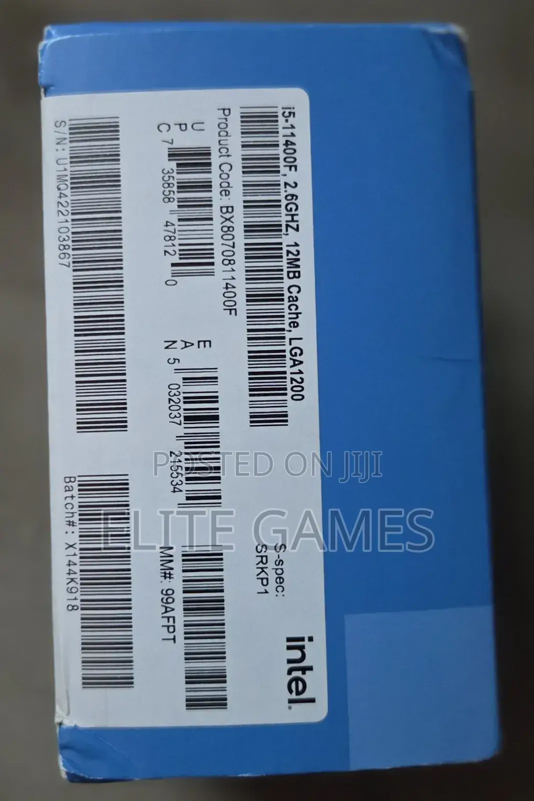 Intel Core I5 11th 11400f Gen Processor