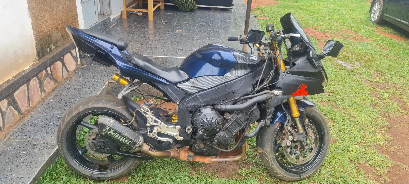 Yamaha R1 2012 Blue