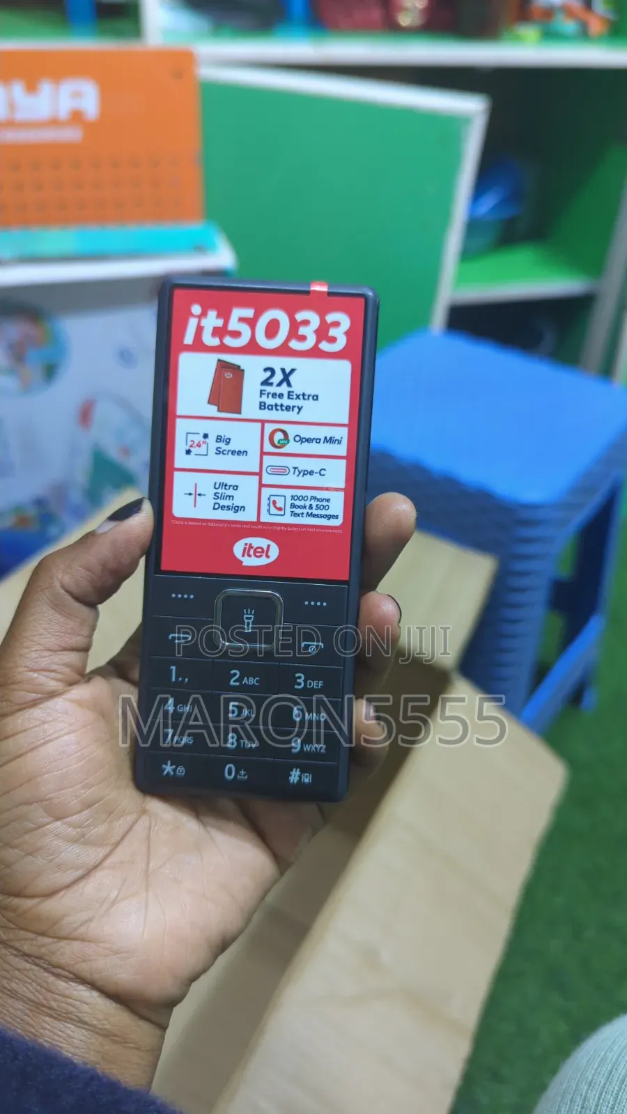 New Itel IT5023 Black