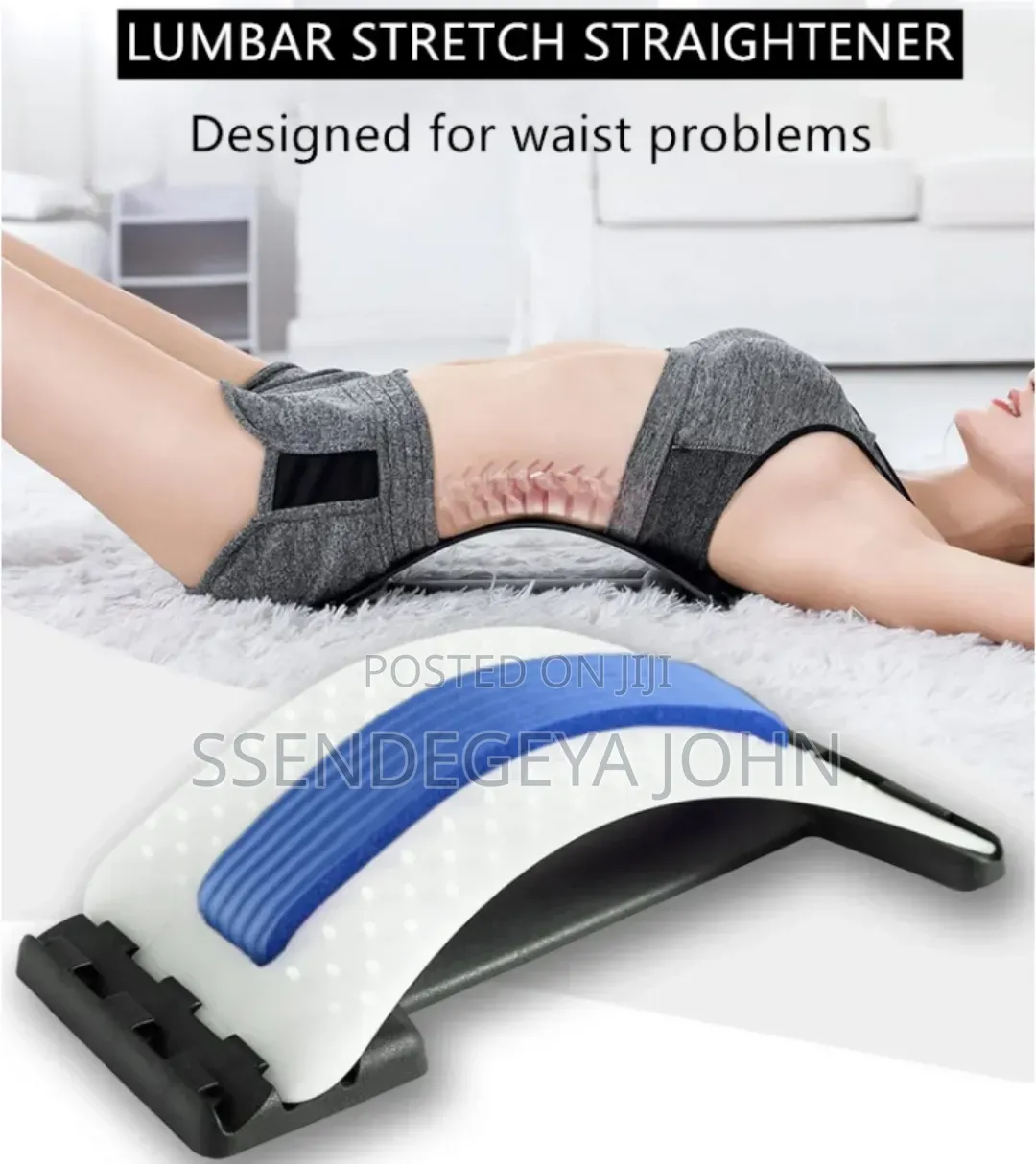 Adjustable Lumbar Back Stretcher