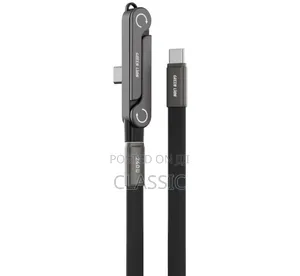 Green Lion 2-in-1 USB-C Holder Cable 240W 1.2m