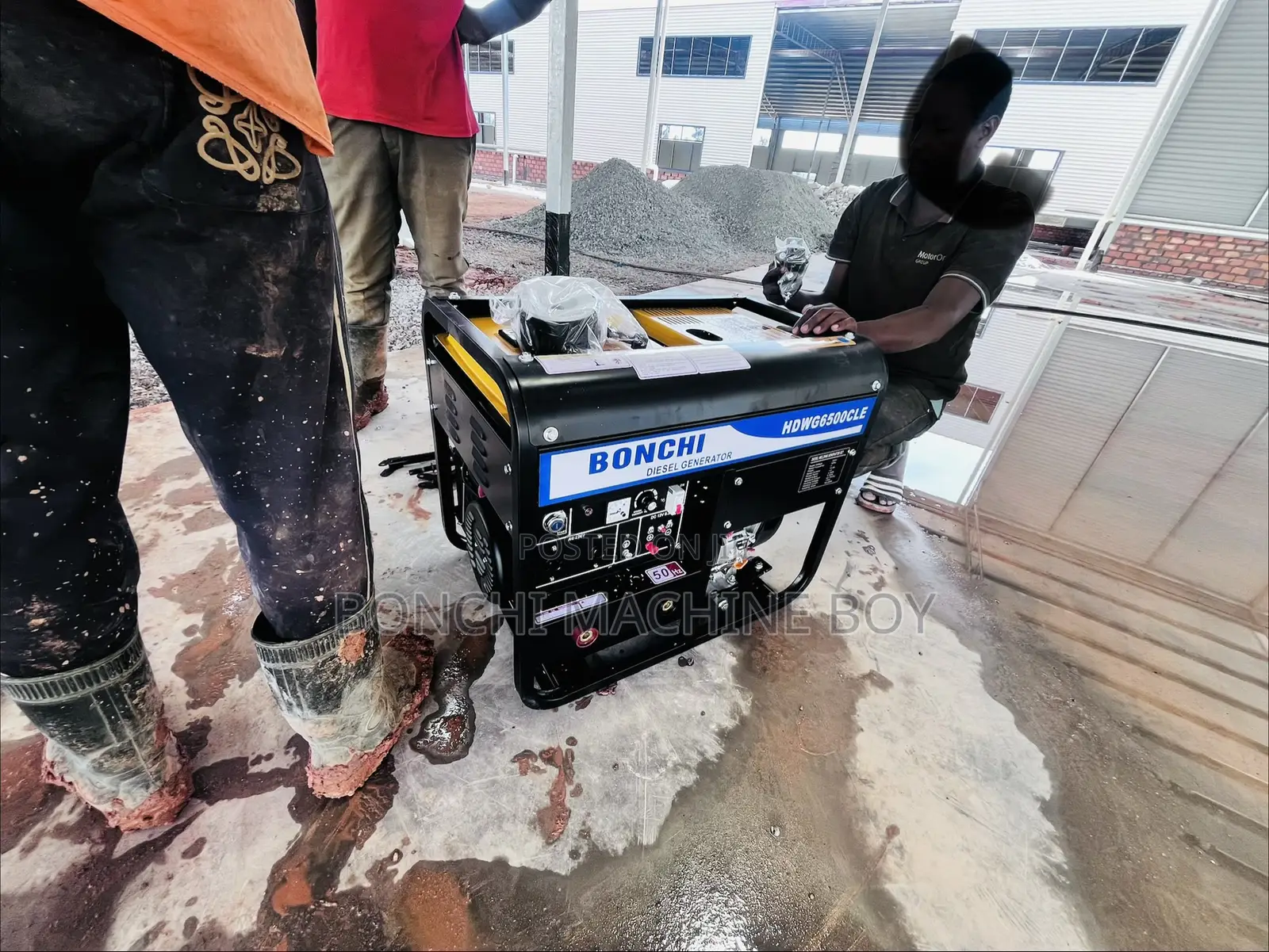 Bonchi 5.5kw Diesel Welding Generator