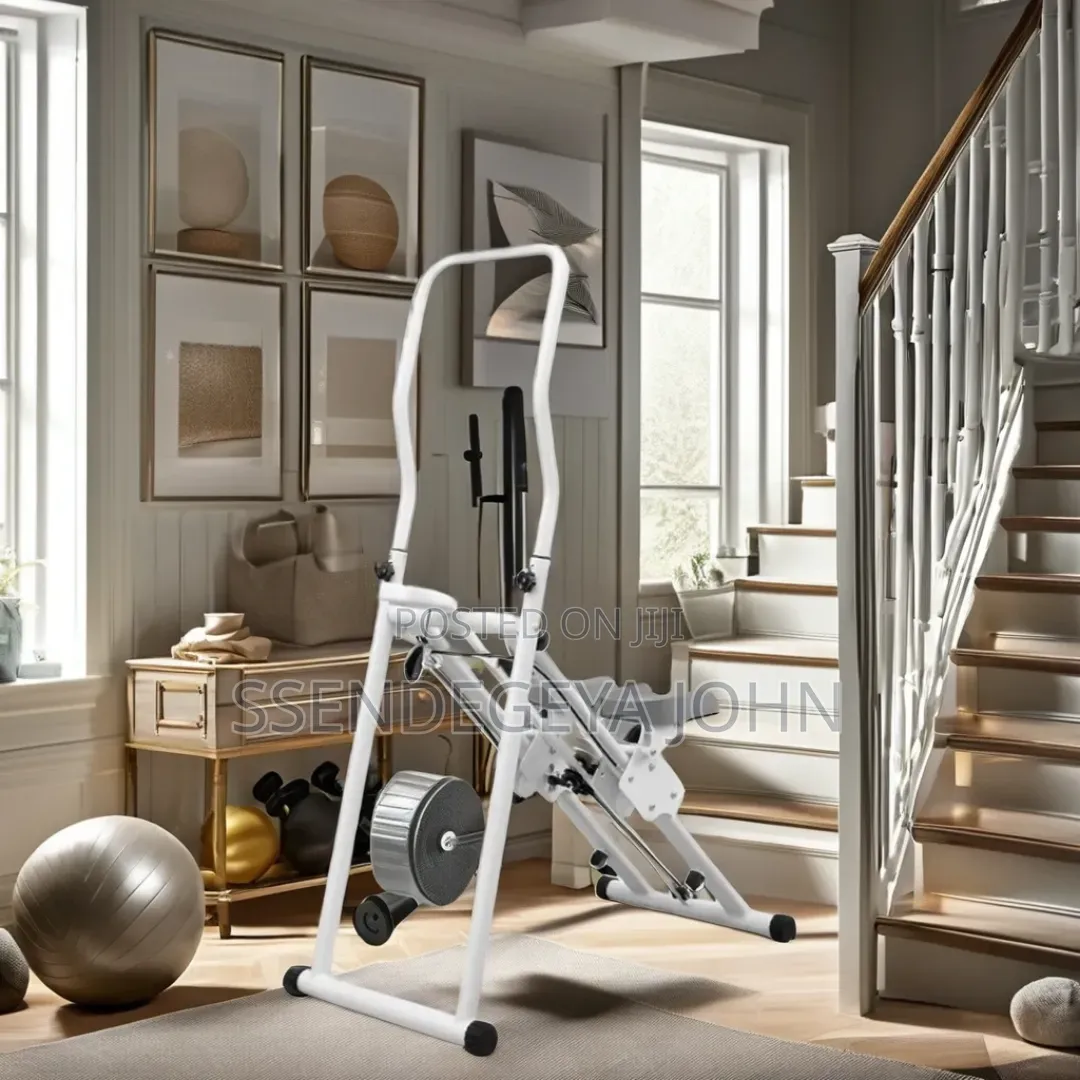 Foldable Vertical Stair Stepper and Climber Machine.