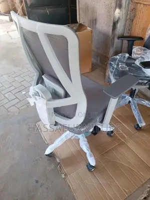 Gray Mesh Office Chair