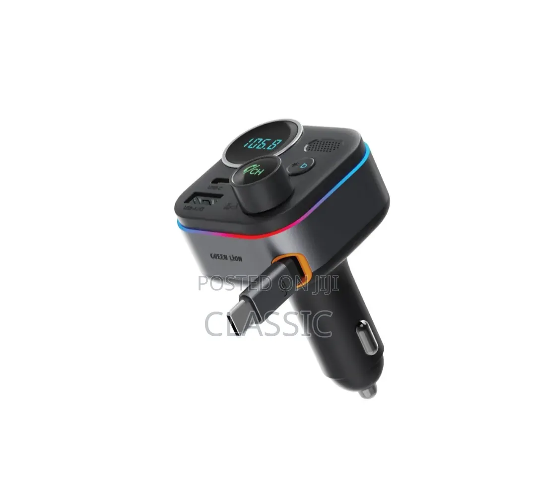 Green Lion GFM-2 72W Car FM Transmitter With Bluetooth 5.4