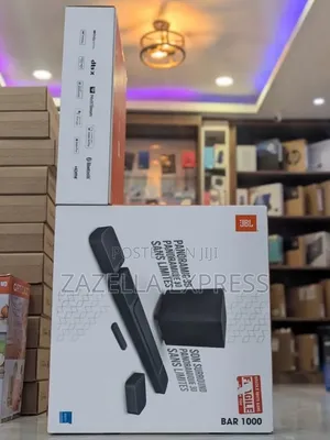 JBL Soundbar 1000w (MK2) Detachable 7.1.4Ch With DOLBY Atmos Black