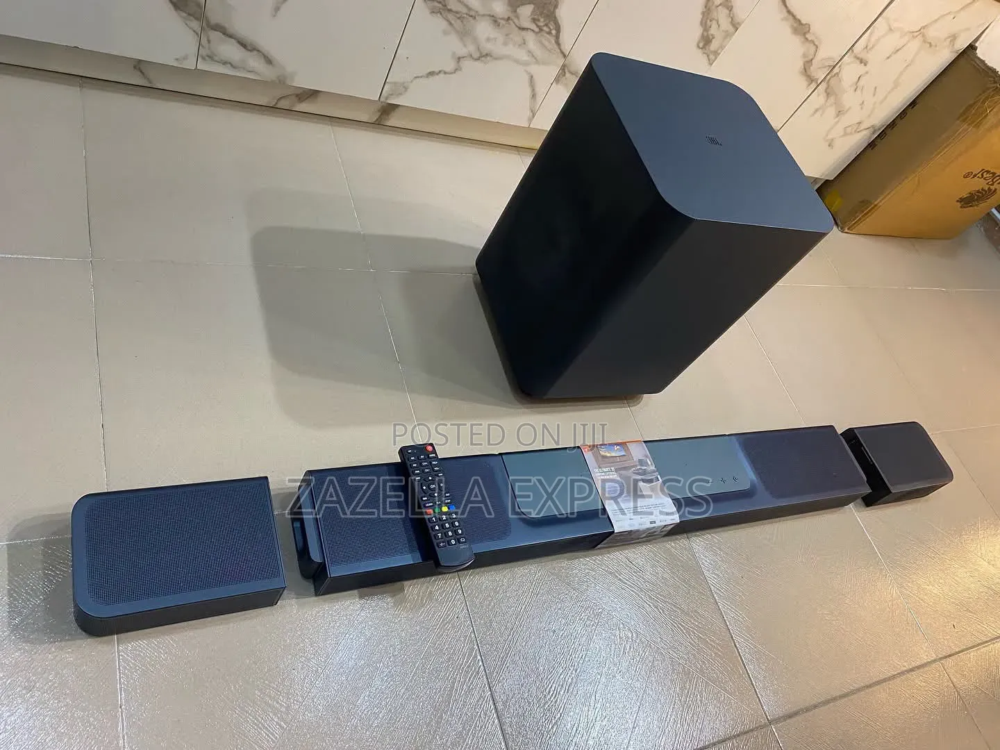 JBL Soundbar 1300w (MK2) Detachable 11.1.4Ch With DOLBY Atmos Black