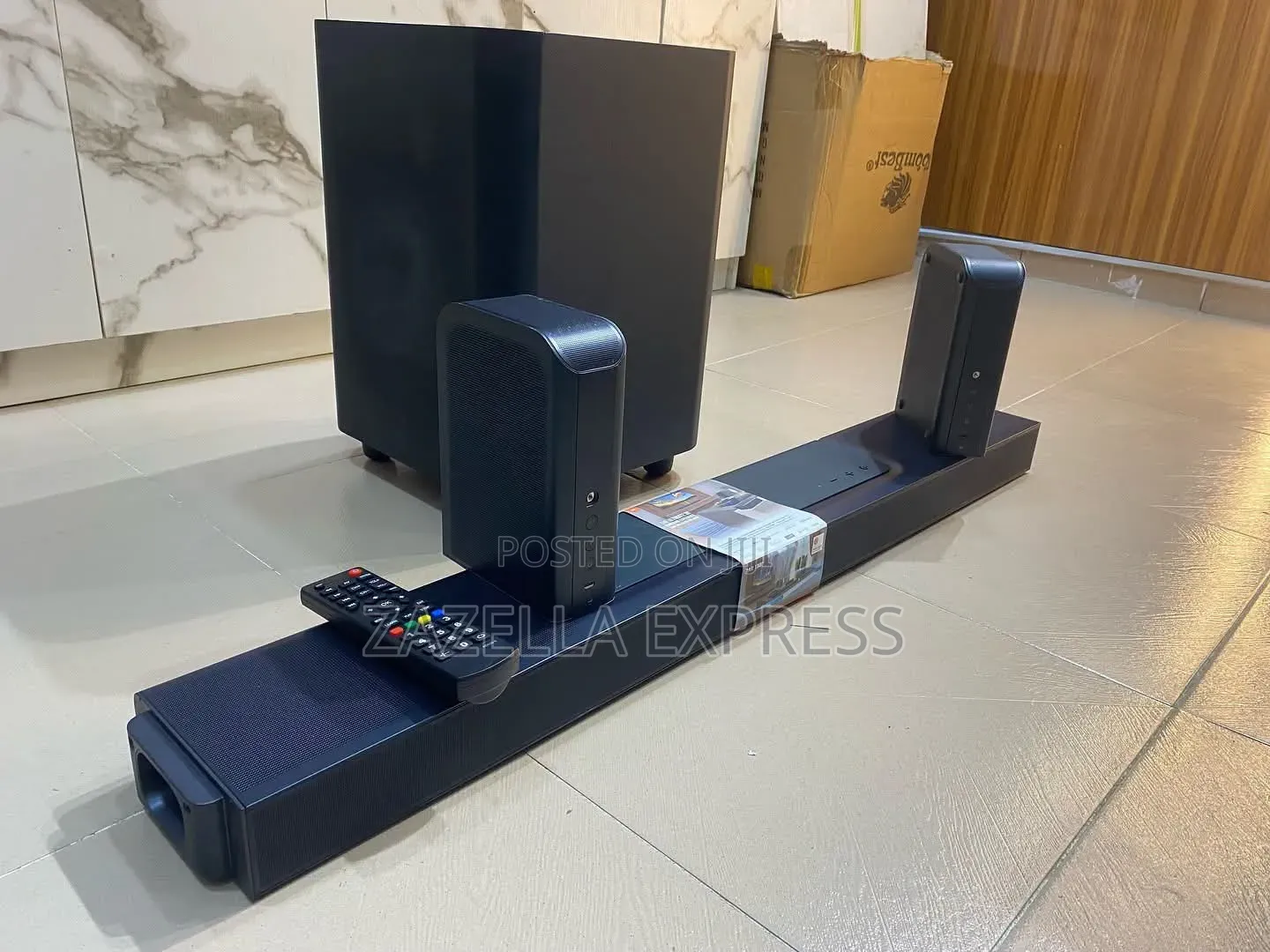 JBL Soundbar 1300w (MK2) Detachable 11.1.4Ch With DOLBY Atmos Black