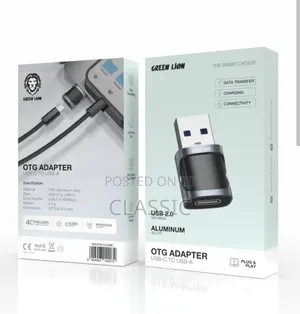 Green Lion USB-A to USB-C OTG Adapter