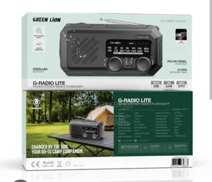 Green Lion G-Radio Lite With Power Bank Flashlight