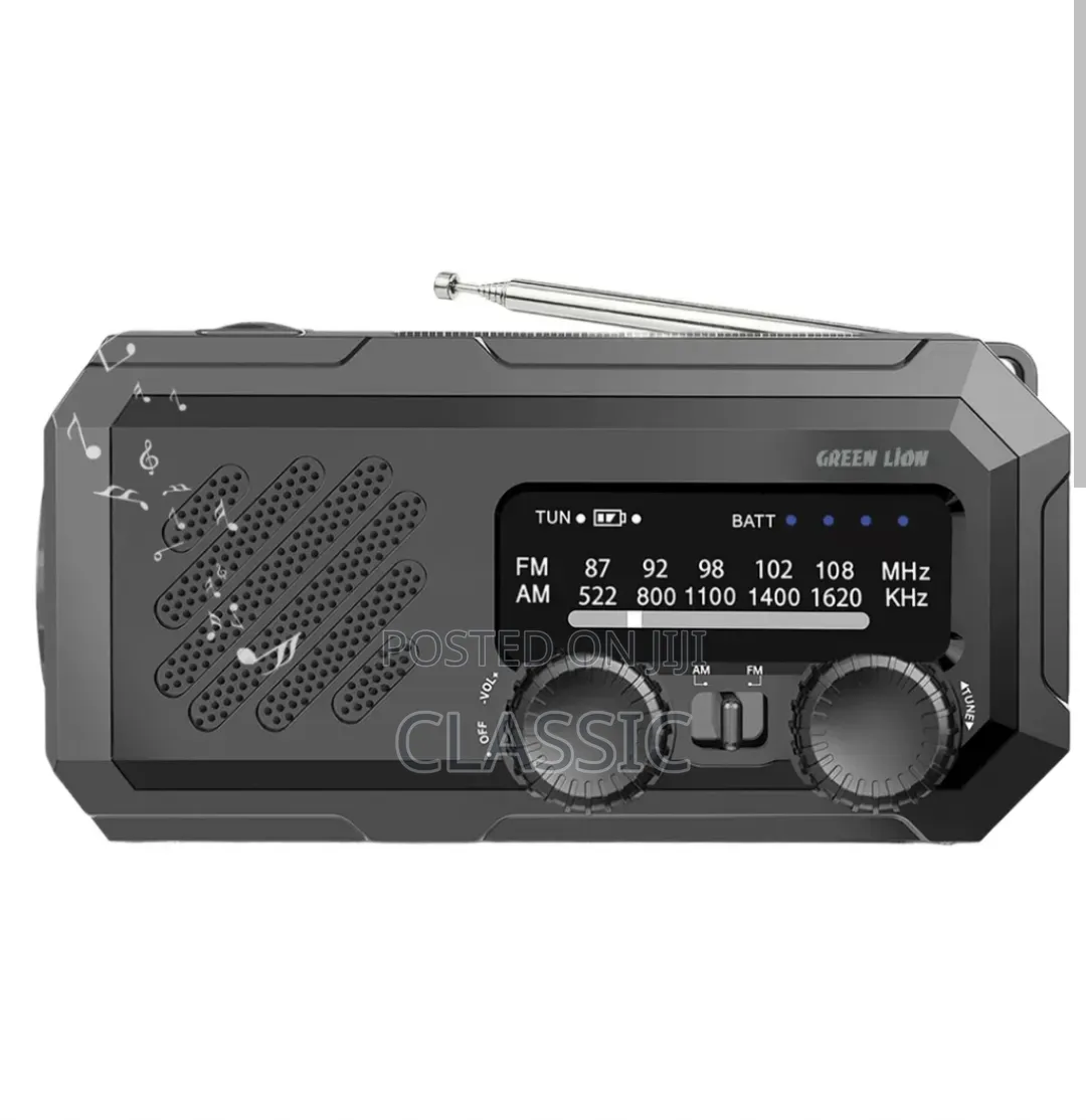 Green Lion G-Radio Lite With Power Bank Flashlight